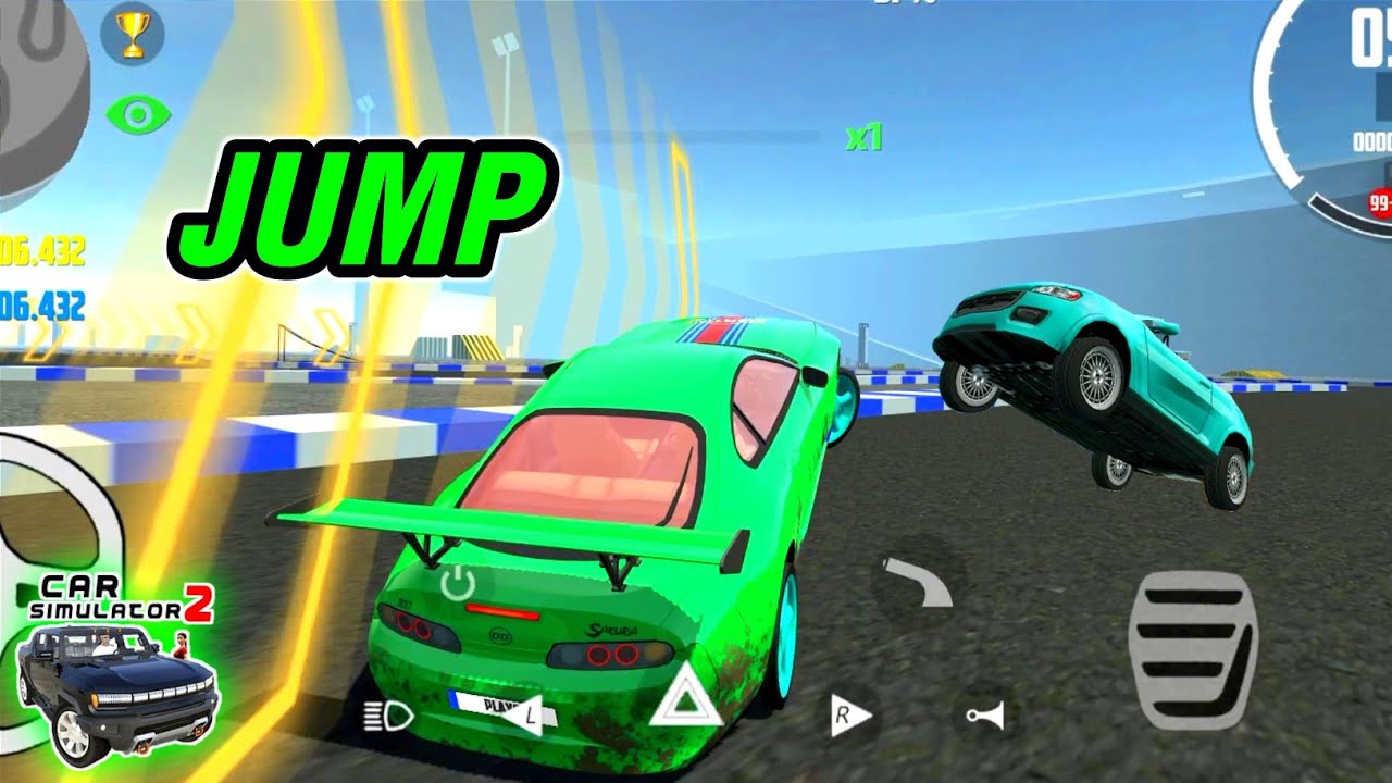 TOYOTA SUPRA JUMP Car Simulator 2 New Update YouTube