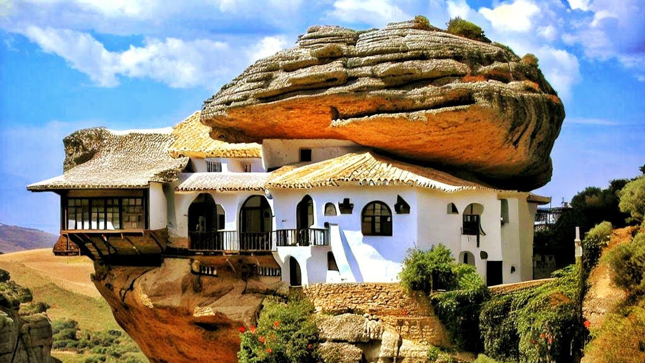 SETENIL DE LAS BODEGAS - AMAZING PLACES IN THE WORLD - WHITE VILLAGE  SURROUNDED BY CAVES - YouTube