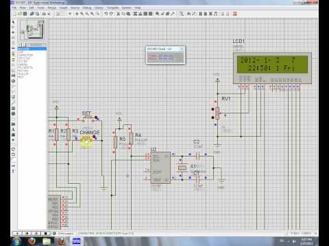 DIGITAL  CLOCK AND DATE DISPLAY by(Ashraf El-Hamahmy)