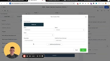 GoHighLevel Tutorial: Adding Personalized Form Questions to Your Calendar