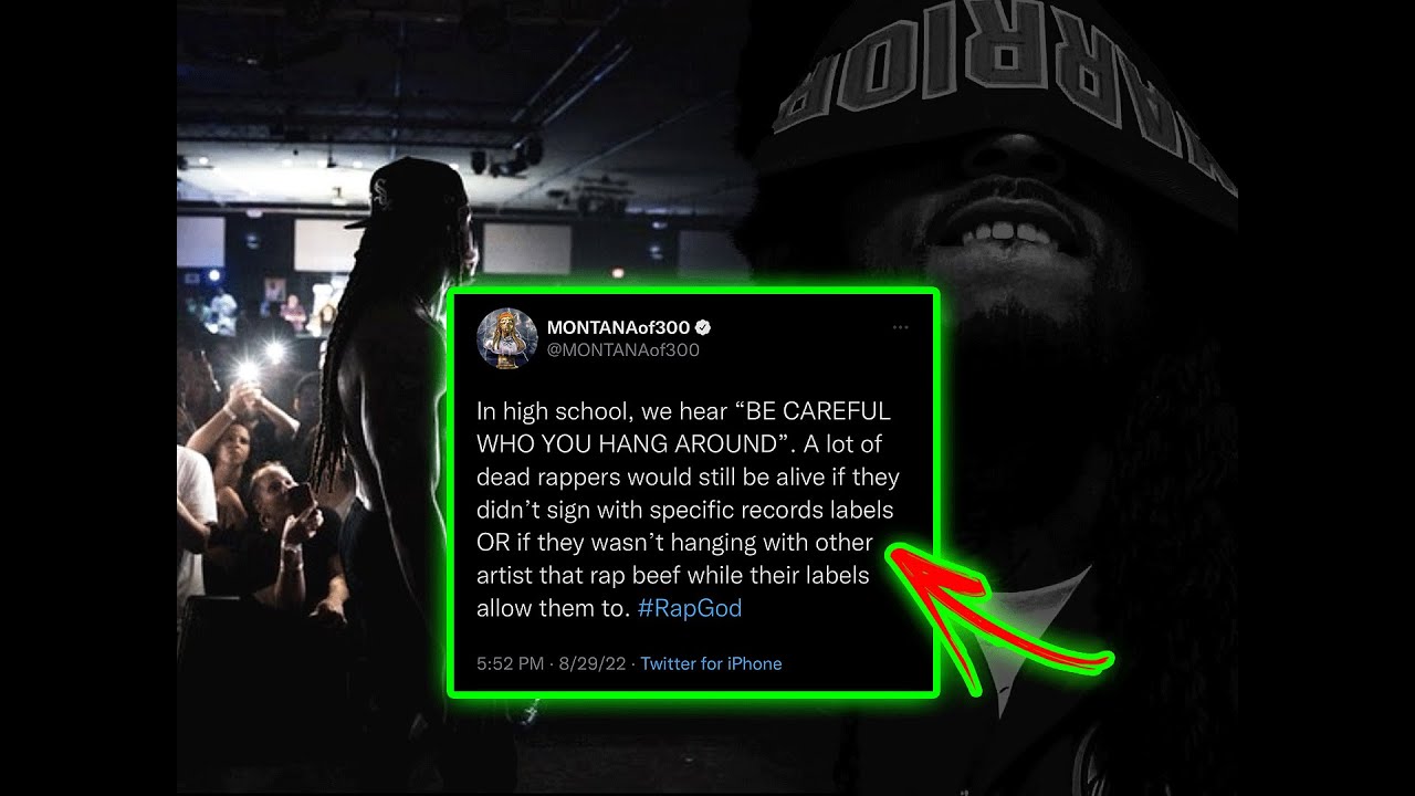 Chicago Rapper 'Montana300' Says Rappers D*e For Hangin W/ Wrong Ppl