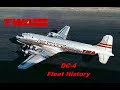 Trans World Airlines Douglas DC-4 Fleet History (1946-1957)