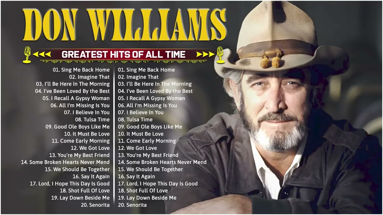 Don Williams Best Songs Playlist 2026 - Don Williams Greatest Hits Full Album 2026
