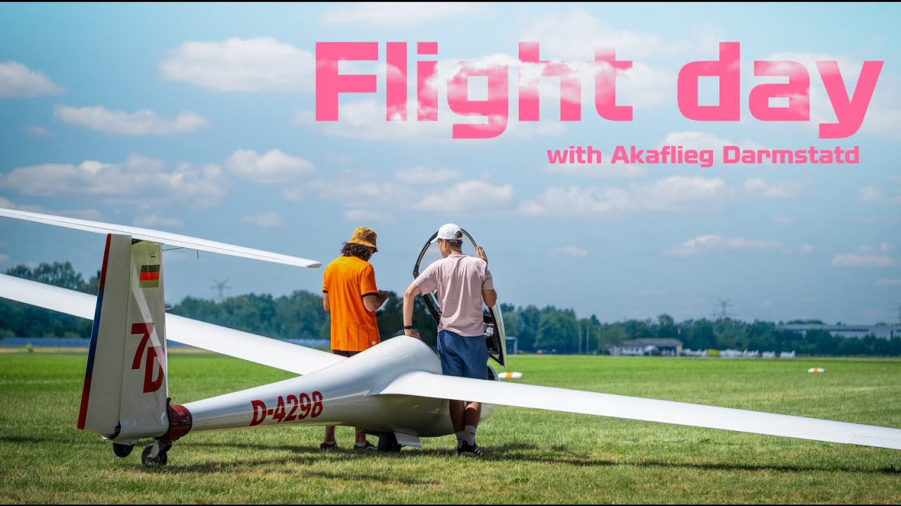 Deep Dark Blue 4K60FPS | My First flight courtesy of Akaflieg Darmstatd