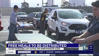 CCSD offering free drive-thru food distribution until start of school year