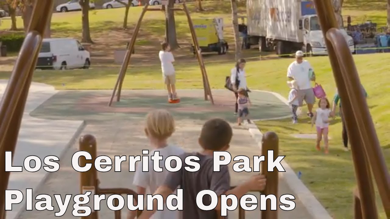 Long Beach Los Cerritos Park Playground Grand Opening YouTube