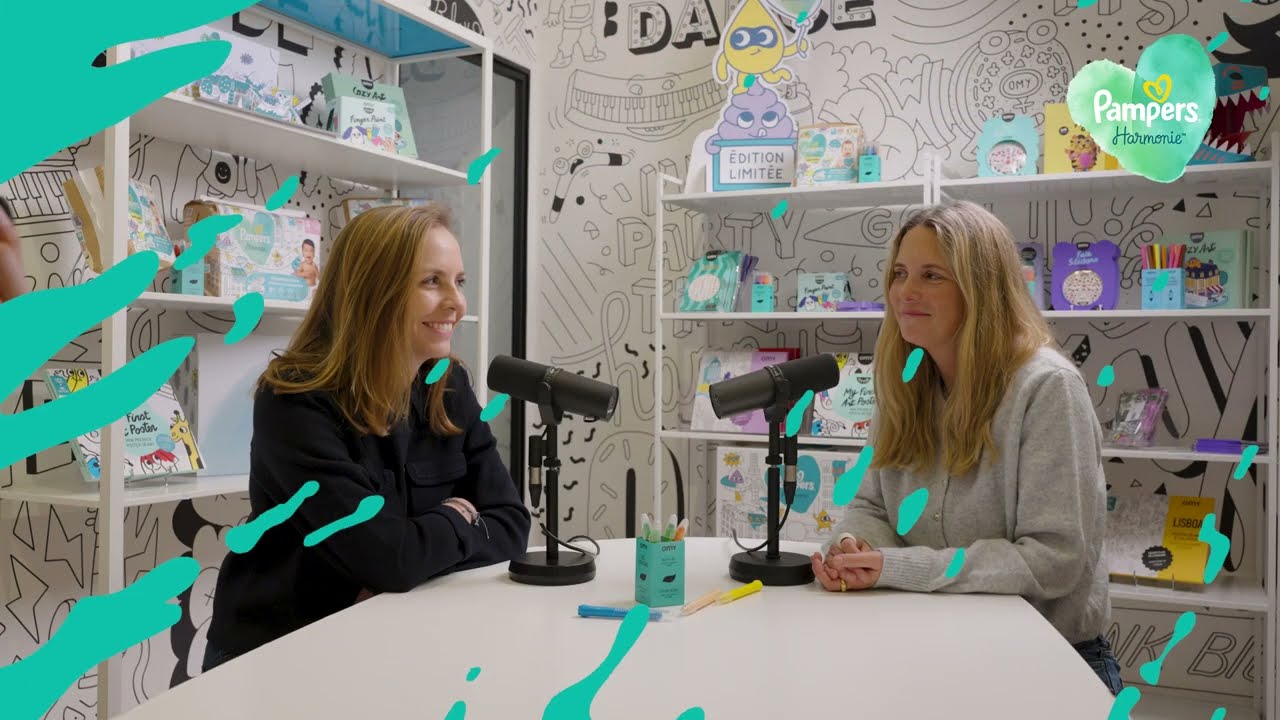 Pampers Harmonie x OMY Behind the scenes