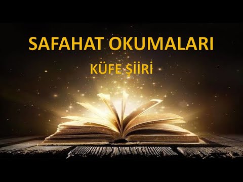 MEHMET AKİF ERSOY SAFAHAT OKUMALARI (KÜFE)