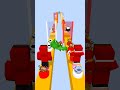 Happy Baby Run With JJ and Mikey - Maizen Minecraft Animation #maizen #minecraft #shorts