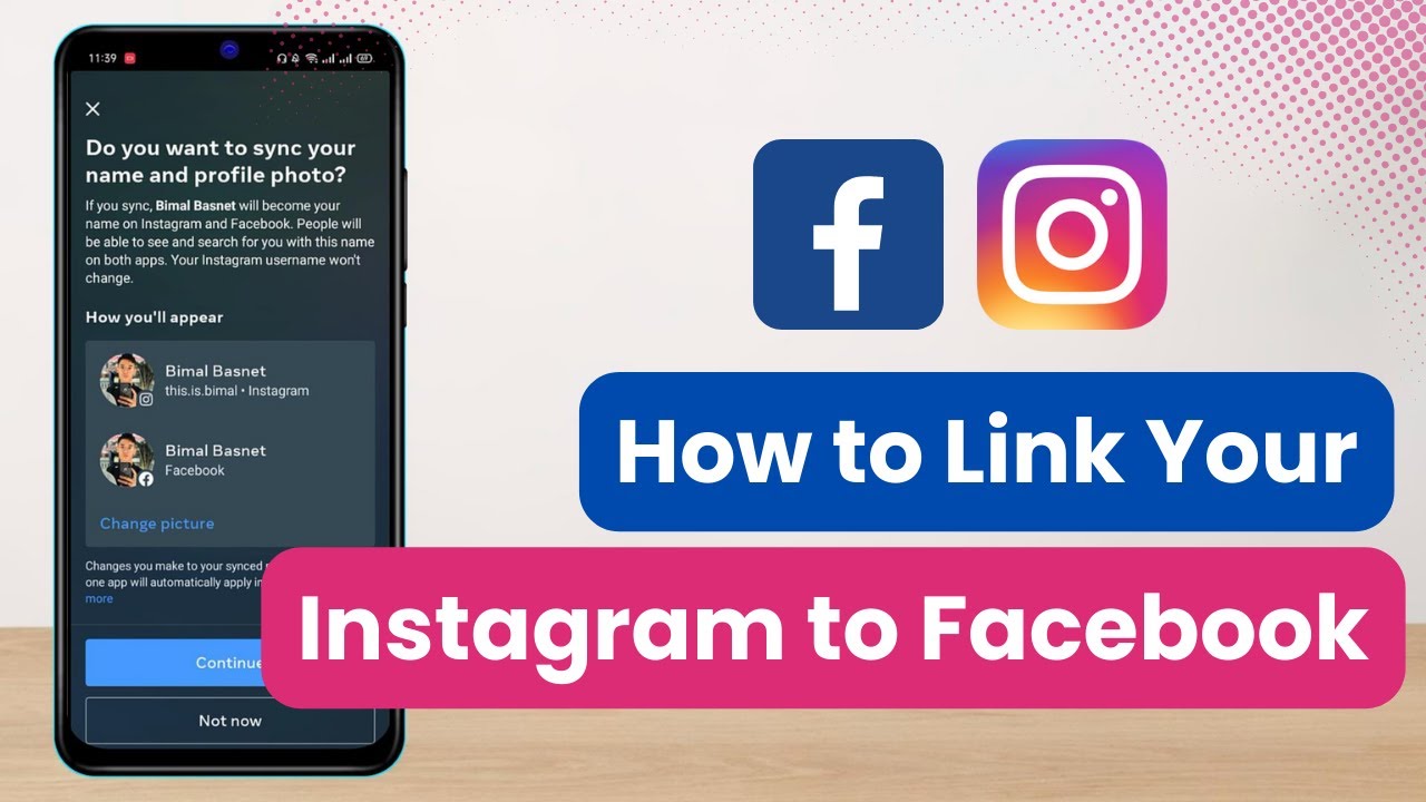 Việc liên kết tài khoản Instagram với Facebook đã trở thành xu hướng của năm 2022 và giờ đây nó đã trở nên dễ dàng hơn bao giờ hết. Hãy xem hình ảnh liên quan đến từ khóa này để biết thêm về cách thức cập nhật tài khoản Instagram của bạn và liên kết nó với Facebook để tăng khả năng tiếp cận với đối tượng khách hàng mới.