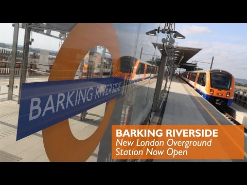The NEW Barking Riverside Station is Open