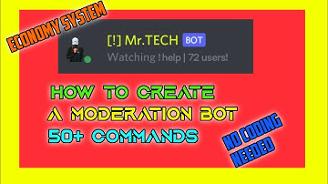 How to create a v13 Moderation bot || No coding Needed || Fun Commands, Economy command,Mod commands