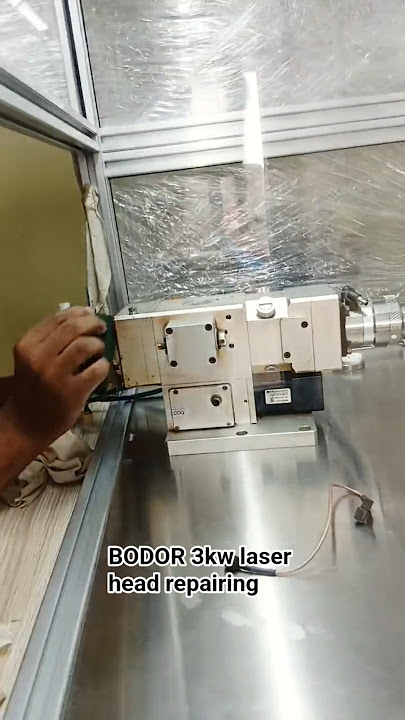 BODOR 3kw laser head repairing #bador #laserheadrepair #power #fyp #fypviralシ