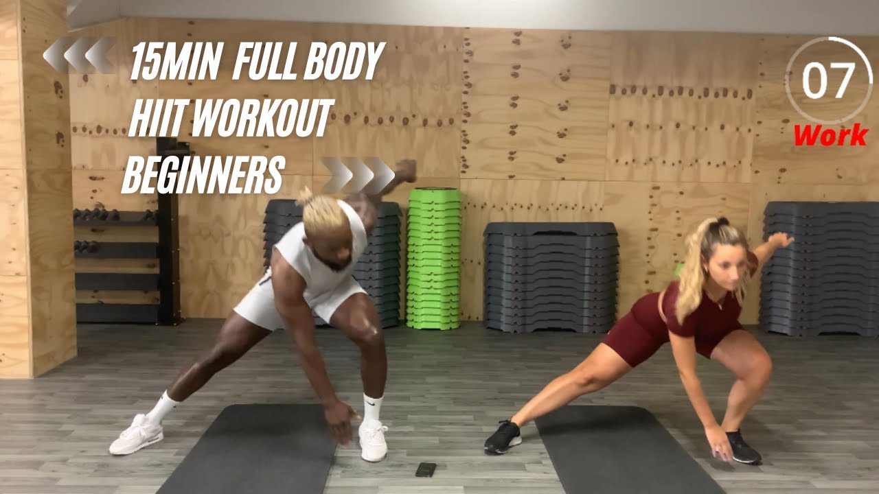 15 MIN FULL BODY HIIT WORKOUT - burn lots of calories / No Equipment ...