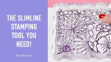 A MUST Have Tool for Slimline! | Scrapbook.com Exclusives