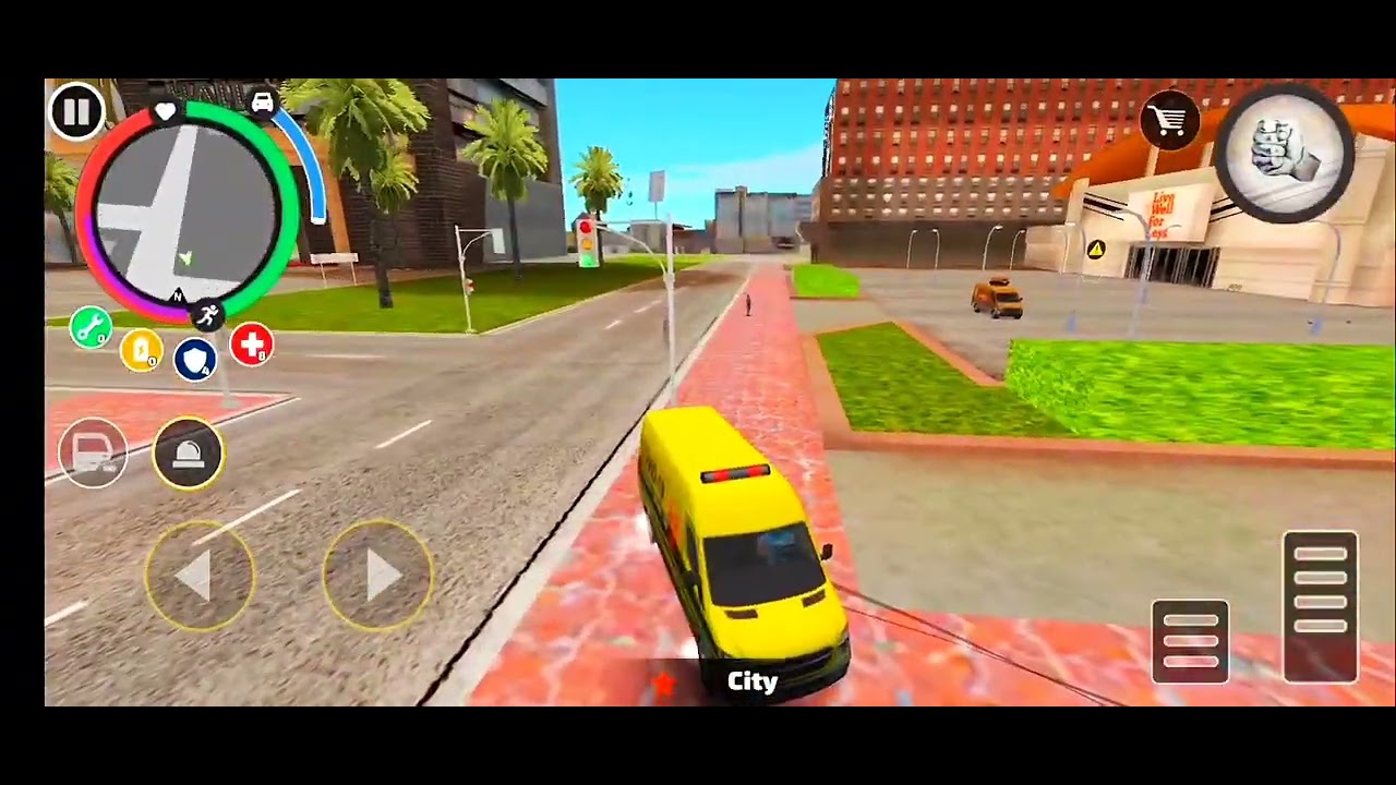 Hero Vi Robi golgappe khane ke liye ja raha hai Robe Hero vice town game play ...