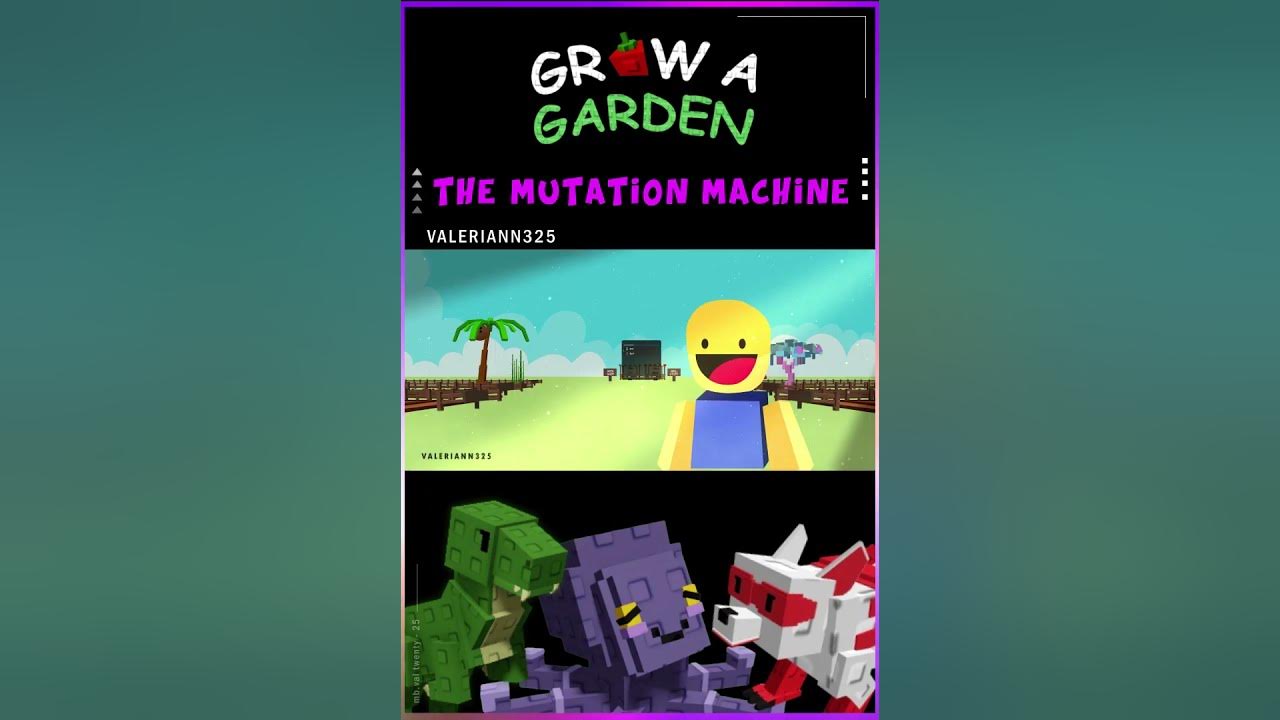 [Grow A Garden] When You Forgot to Start The MUTATION MACHINE #growagarden #roblox #animation