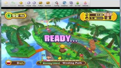 Dolphin SVN R 5046 - Super Monkey Ball Step and Roll - Nintendo Wii Emulator