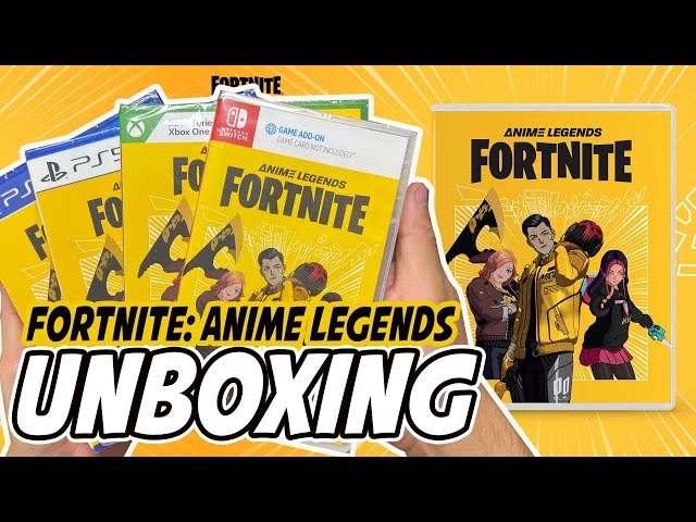  Fortnite - Anime Legends- PlayStation 4 : Video Games