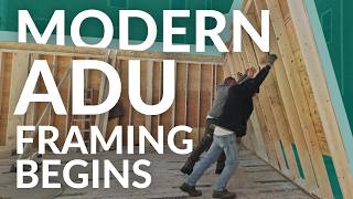 ADU Framing Begins...and Spring has Sprung! 🌱