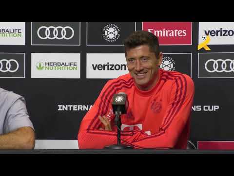 Robert Lewandowski full press conference before the Bayern vs Arsenal match