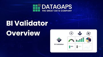 BI Validator Overview: Visual Walkthrough