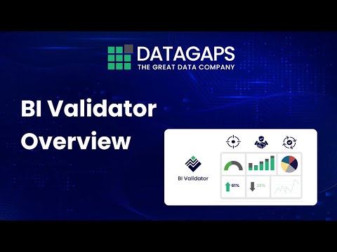 BI Validator Overview: