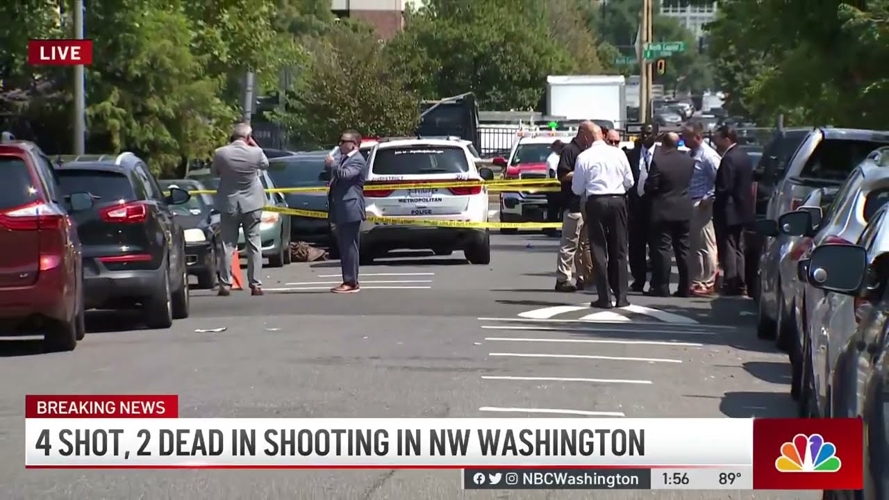 4 Shot, 2 Dead in Shooting in NW Washington's Truxton Circle