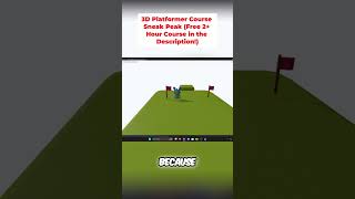 Fix 3D Hitbox Glitch: Walking on Air #shorts #tutorial #gamedev #gdevelop #gdevelop5