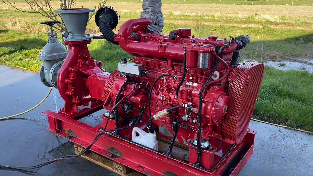 Daewoo D1146T BBA 440 m3   h 8 Bar Waterpomp Beregeningspomp stocknr 4061