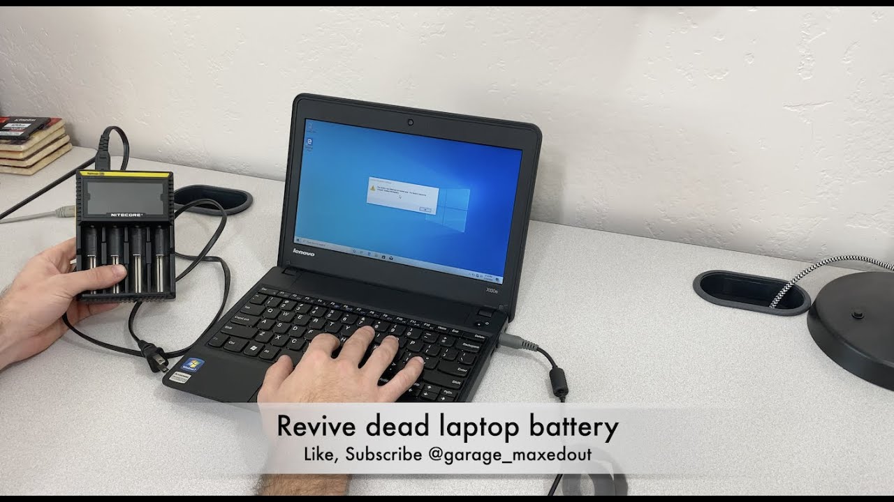 Tutorial  How to revive your dead laptop battery