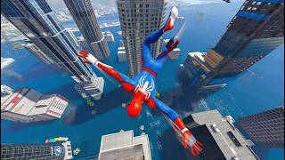 GTA Spiderman Epic Ragdolls & Building Fails (euphoria physics)