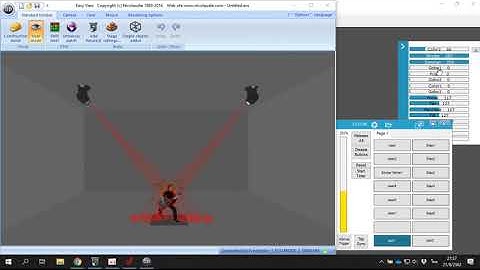 Test FreeStyler Pc for DMX Beam 3D