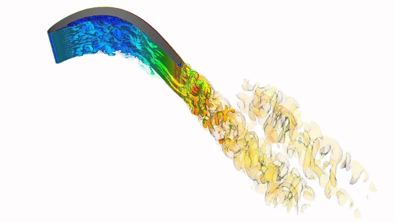 Large Eddy Simulation (LES) of flow past a low pressure turbine blade ...