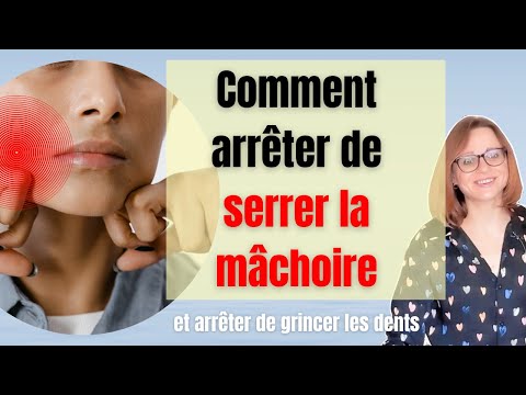 Vidéo: Comment arrêter de serrer la mâchoire : 14 étapes (avec photos)