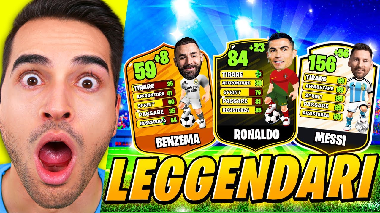 CERCO I NUOVI GIOCATORI LEGGENDARI MINI FOOTBALL YouTube