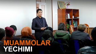 Uchquduq tumanida sayyor qabul o'tkazildi