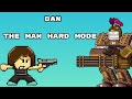 DAN THE MAN HARD MODE ALL BOSSES  (GAMEPLAY) (Dan the Man hardmode ending) (dan the man final boss)