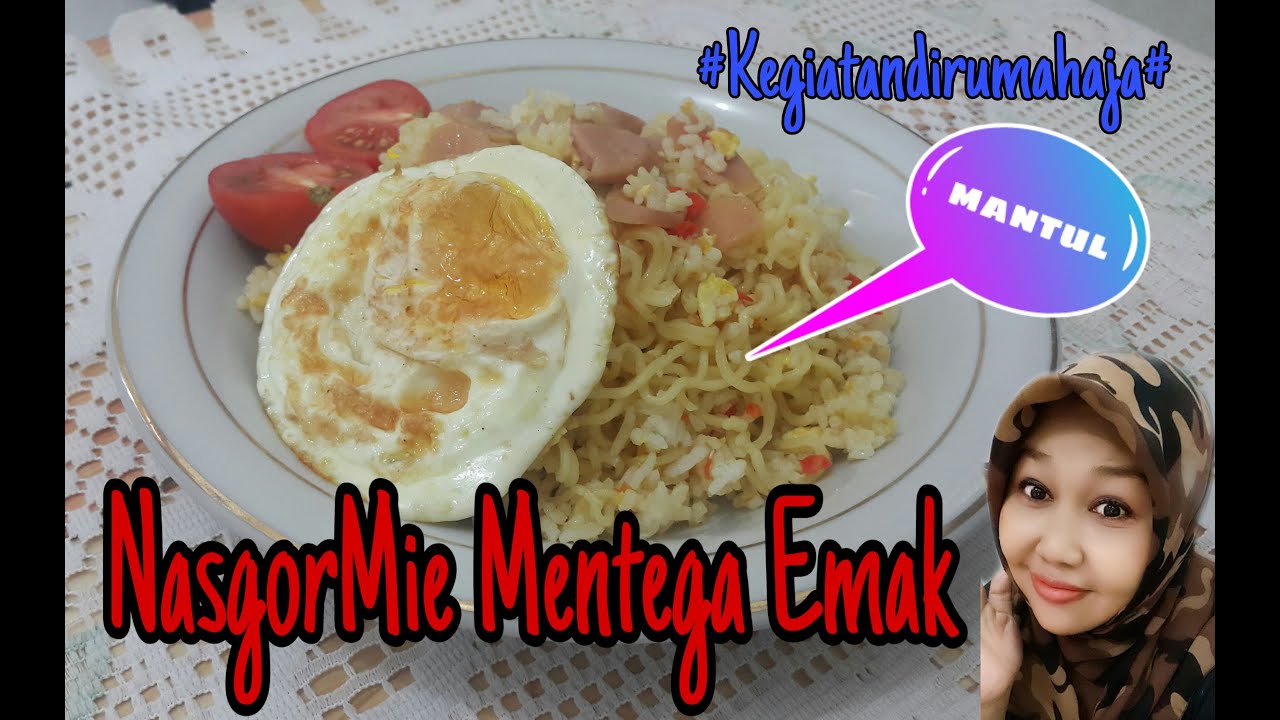 Resep NasgorMie Mentega (Nasi Goreng Mie) yg lg Viral Resep NasgorMie Mentega (Nasi Goreng Mie) yg lg Viral