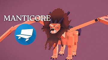 Manticore | Blockbench Timelapse