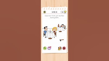 Save her from yet another boring date. Brain test All Star : IQ Boost Level 33 #braintest #mindgames
