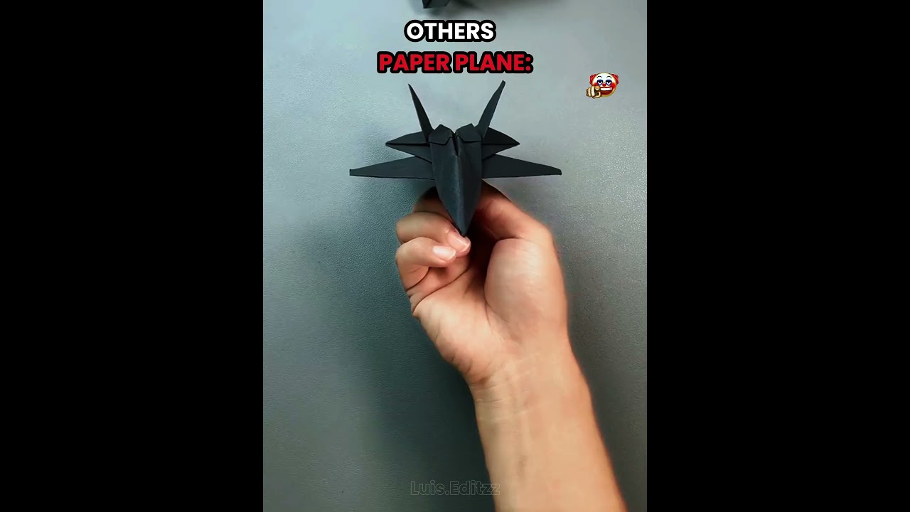 OTHERS PAPER PLANE x DIS ONE ☠☠ #shorts #phonk #edit #papercraft #paperplane #newyork #usa #fyp #fy