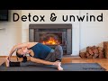 Detox and unwind yoga flow | whole body | twists | spine | 25 min