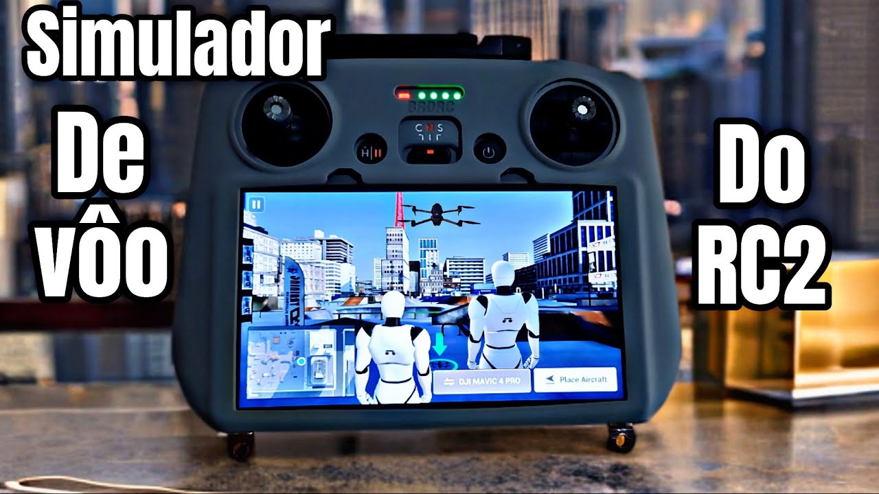 Simulator Radio Module Simulador De vôo No Rádio Controle Com Tela RC2 #djibrasil#simulator# ...