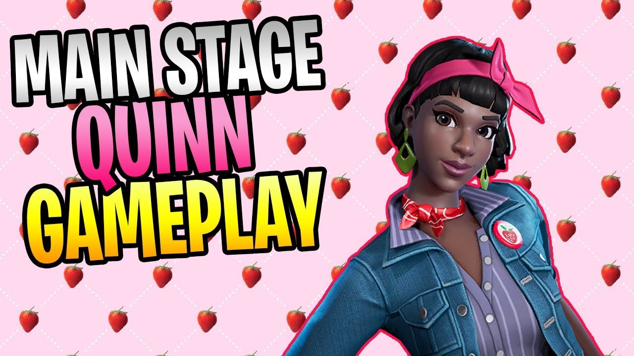 FORTNITE - Main Stage Quinn Rad Outlander Save The World Gameplay