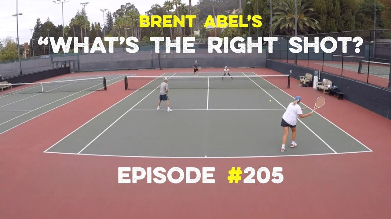 Tennis Doubles Strategy - "What's The Right Shot?" #205 ...