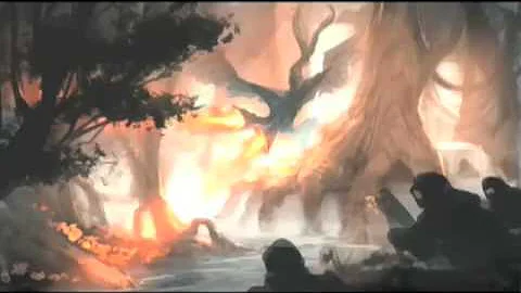 Concept storyboard painting - Scot Drake