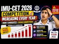 IMU-CET Competition Is Increasing Every Year ⚠️#IMUCET#IMUCET2026#MerchantNavy#Competition#exam