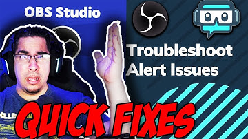 OBS STUDIO AND STREAMLABS OBS ALERT BOX NOT WORKING QUCK FIXES! 2022 #obs #alerts #quickfix