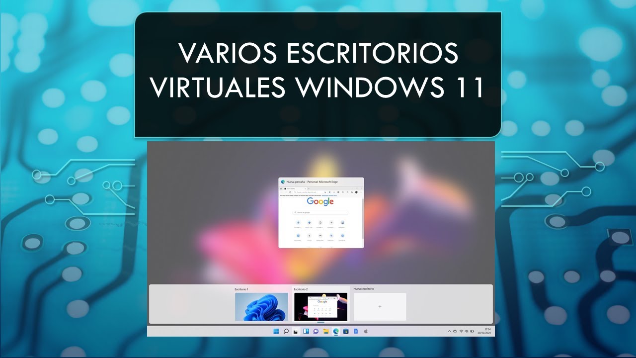 Aprende a utilizar escritorios virtuales en Windows 10 / 11 - YouTube